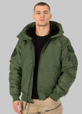 Men's winter jacket with hood Beejay II