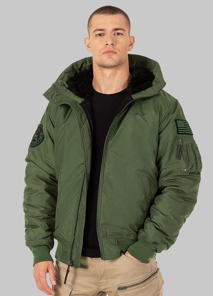 Men's winter jacket with hood Beejay II
