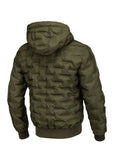 Men's winter jacket with hood Carver