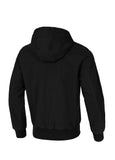 Men's winter jacket with hood Crimson