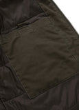 Men's winter jacket with hood Crimson