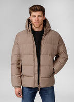 Men's winter jacket with hood Duncan