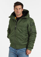 Herren winterjacke mit kapuze Encino