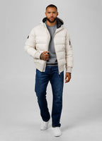Men's winter jacket with hood Gopher