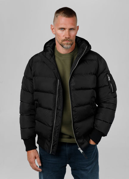 Men's winter jacket with hood Gopher