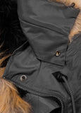 Men's winter jacket with hood Harvest