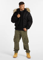Men's winter jacket with hood Harvest