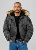 Men's winter jacket with hood Harvest