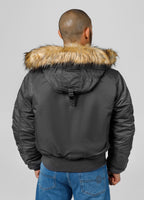 Men's winter jacket with hood Harvest