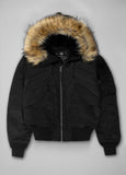 Men's winter jacket with hood Harvest