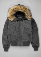 Men's winter jacket with hood Harvest
