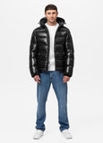 Men's winter jacket with hood Pepperwood