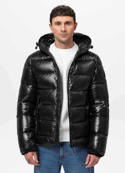 Men's winter jacket with hood Pepperwood