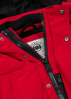 Men's parka winter jacket with hood Forest