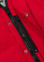 Men's parka winter jacket with hood Forest