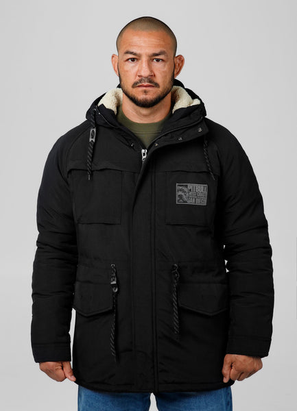 Men's parka winter jacket with hood Gunner