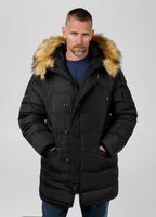 Herren parka winterjacke mit kapuze Kingston II