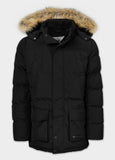 Men's parka winter jacket with hood Forest