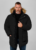 Men's parka winter jacket with hood Forest