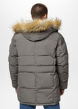 Gesteppte Winterparkajacke mit Kapuze FOREST
