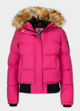 Kurtka zimowa pikowana z kapturem AZALEA