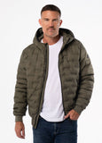 Gesteppte Winterjacke mit Kapuze FISK