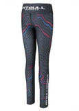 Legginsy women's compressed waves