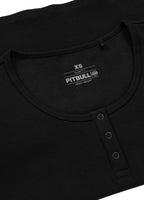 Damen Langarmshirt Rib - Schwarz