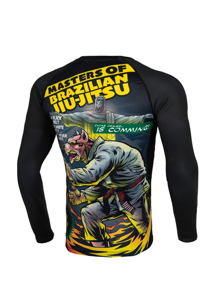 Longsleeve Rashguard Masters Of BJJ Hilltop