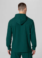 Herren Kapuzenpullover Pique Rockey - Dunkelgrün