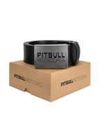 TNT leather belt
