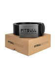 TNT leather belt
