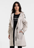 Women's transitional jacket HARMONY - Off-white