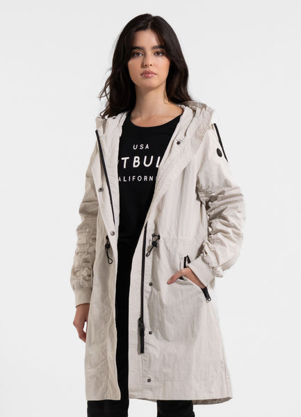 Women's transitional jacket HARMONY - Off-white