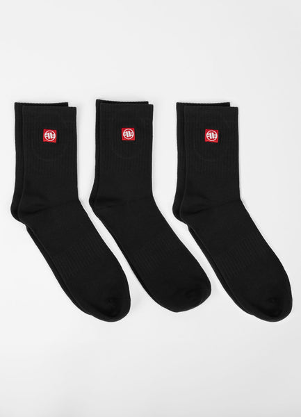 Socken High Ankle Logo dünn 3-pack