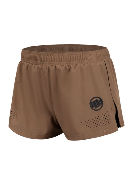 Damen Shorts Performance Pro plus Small Logo - Sand