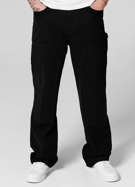 Herren Baggy Hose Dogwood - Schwarz