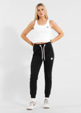 Damen Jogginghose French Terry Judith - Schwarz