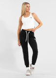 Damen Jogginghose French Terry Judith - Schwarz