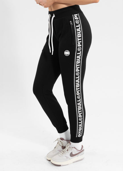 Damen Jogginghose French Terry Judith - Schwarz