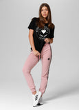 Damen Jogginghose French Terry Judith - Rosa