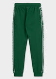 Women's French Terry Jogging Pants JUDITH - Dark Green