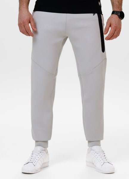 Men's jogging pants DOGWOOD POCKET - white-blue