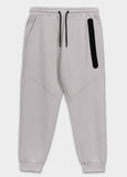 Men's jogging pants DOGWOOD POCKET - white-blue
