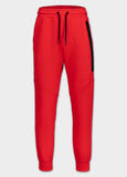 Men's jogging pants DOGWOOD POCKET - Fluo Red