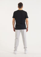 Men's jogging pants DOGWOOD POCKET - white-blue