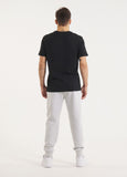 Men's jogging pants DOGWOOD POCKET - white-blue