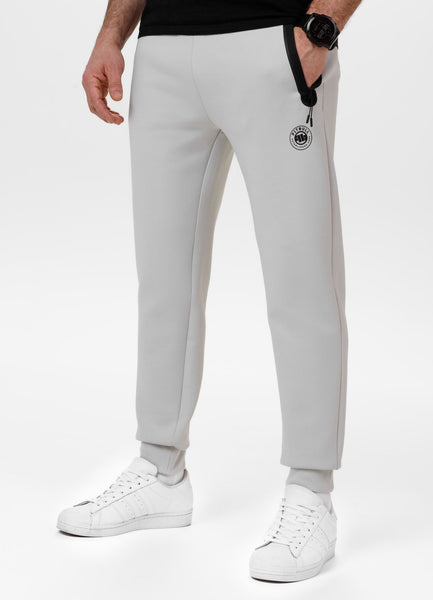 Men's jogging pants DOGWOOD - white-blue