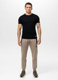 Men's jogging pants DOGWOOD - Dark Sand