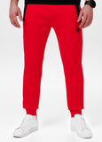 Men's jogging pants DOGWOOD - Fluoro red